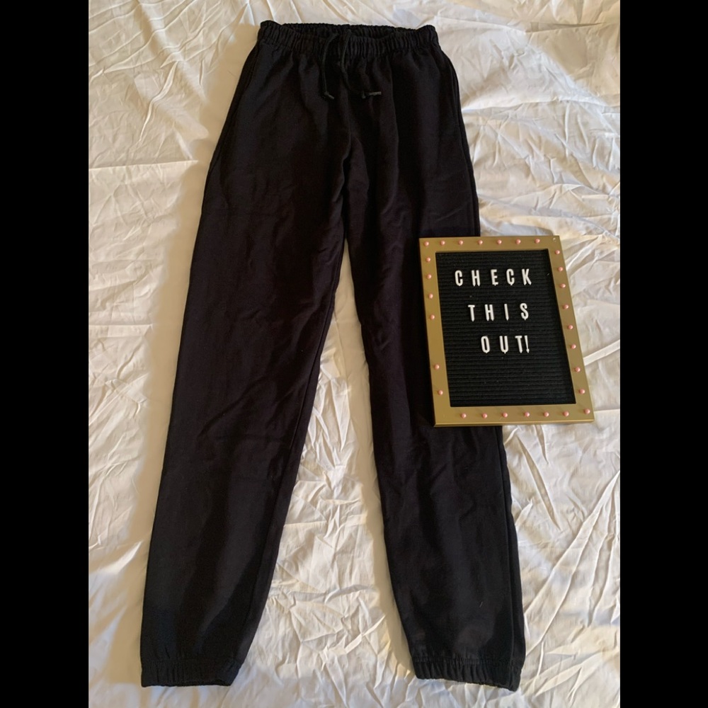 Pretty Little Thing Black Casual Joggers
